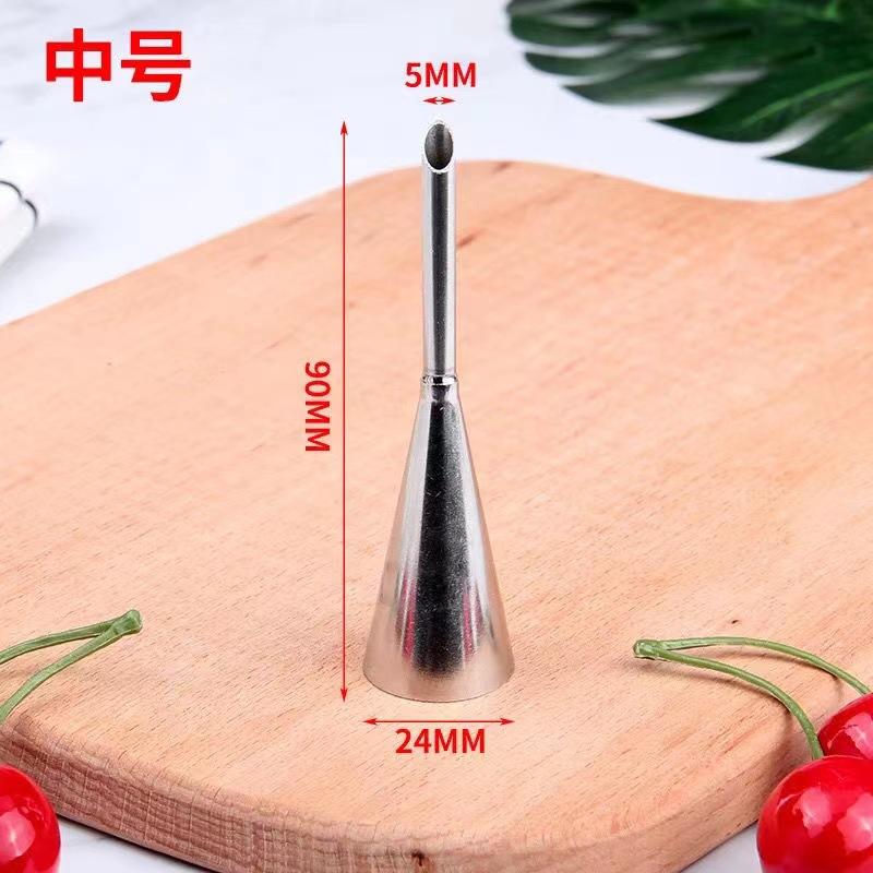 

Нержавеющая сталь насадка для эклера, насадка для крема, устройство для отсадки крема, инструменты для выпечки западных тортов, декоративная насадка