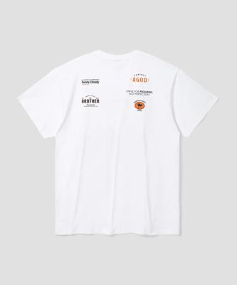 AGOD Racing Short Sleeve T-Shirt [White]
