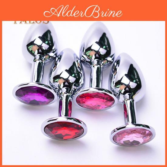Small Anal Butt Size Toys Plug Stainless Steel Anal Plug Sex Toys Sexual Health Adult Product