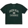 Life Is Good. Women's Green Bean Casserole Athletic Arch Short Sleeve Boxy Tee
