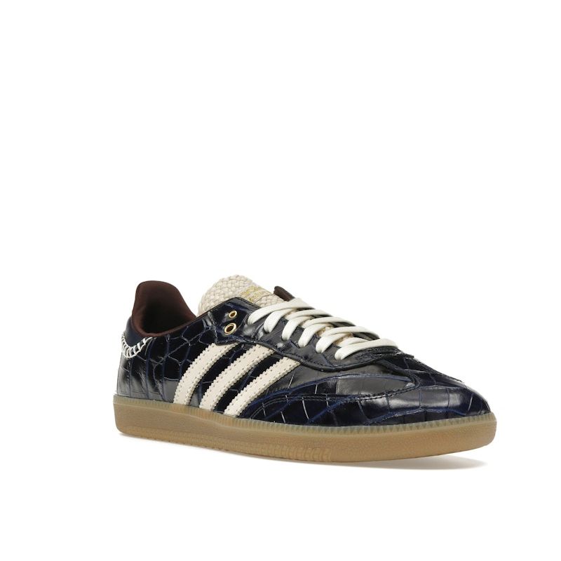 Adidas Wales Bonner X Samba OG Croc - Collegiate Navy Unisex Sneakers Blue Wonder-White Night-Red JH9825