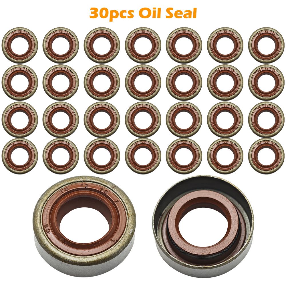 30 шт. Сальник для триммера Stihl FS80 FS85 FS90 FS120 FS200 FS250 FS300 FS380 FS400 FS450 FS480 HS81 HS81R HS81RC HS81T China Mainland