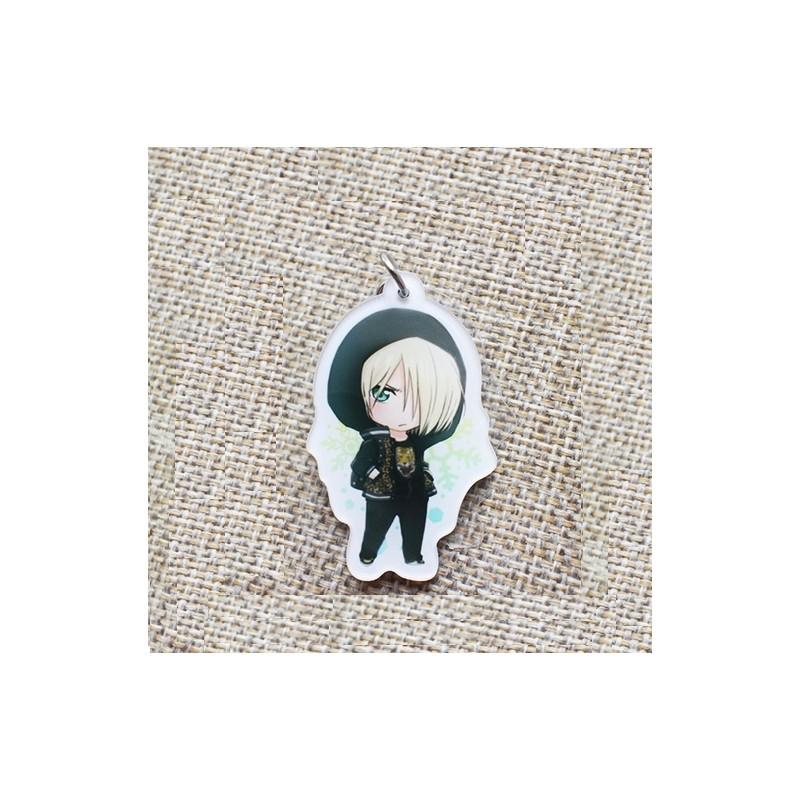 Yuri On Ice Acrylic Keychain With Doublesided Printing For Key Holder And Bag Decoration