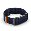 Metal Protective Case Nylon Strap For Fitbit Air Ultra-Slim Feather-Light Breathable Quick Release Replacement Wrist Band