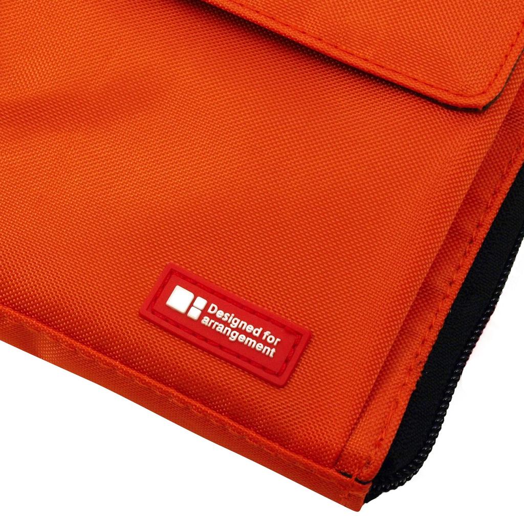 LIHIT LAB Inner Bag A4 Orange Bag-in-Bag A7554-4