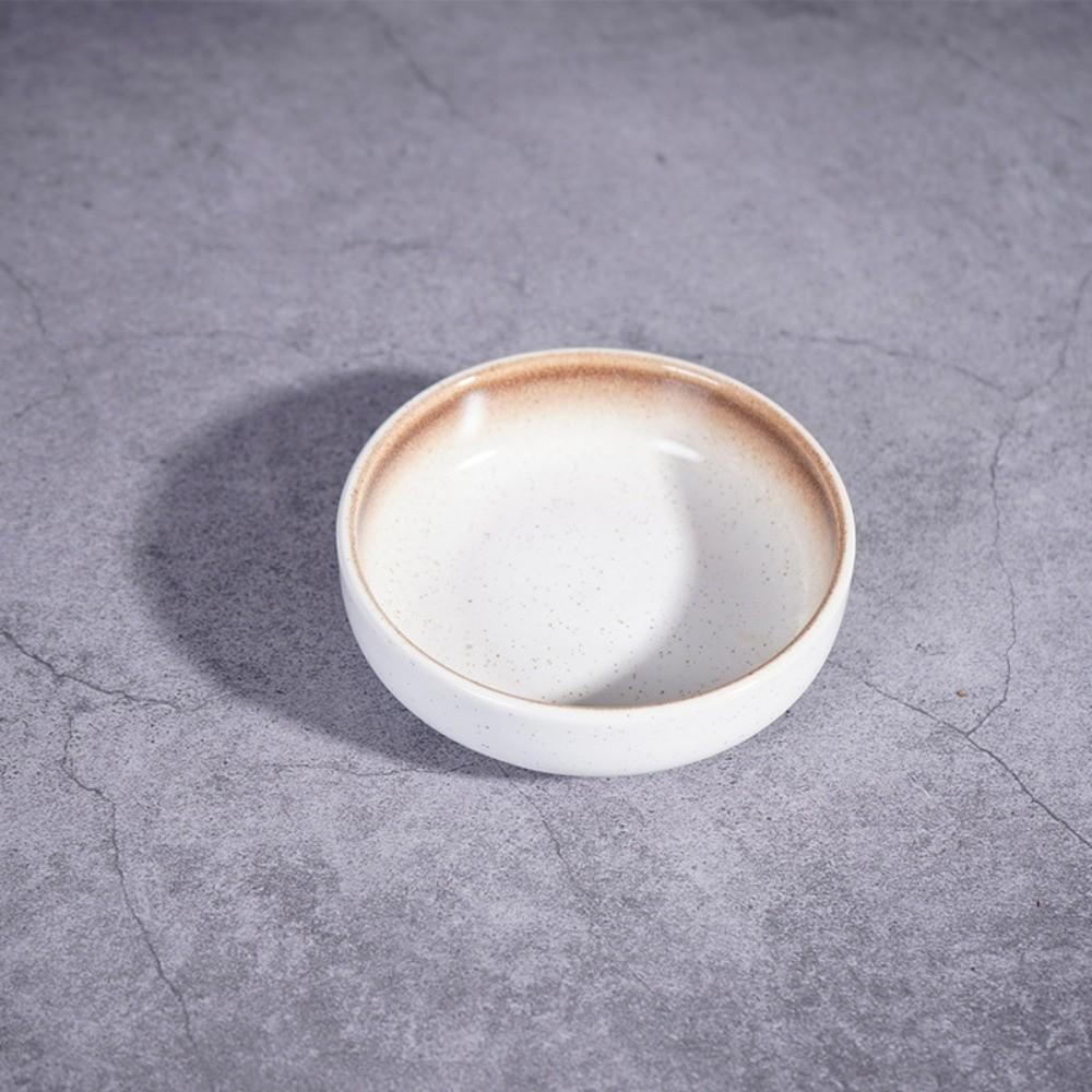 Retro Seasoning Dish Ceramic Ceramic Plate Japanese Style Dipping Bowl Japanese Cuisine