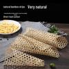 Hansheng Hand-Woven Hexagonal Bamboo Steamer Mats, Non-Stick (50-Pack)