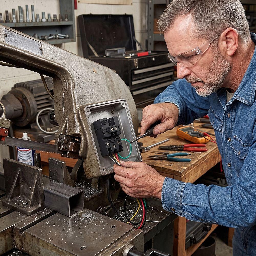 Vervangend Onderdeel Zaagmachine Schakelaar Plastic Aluminium Zaag Schakelaar Snijmachine Accessoires