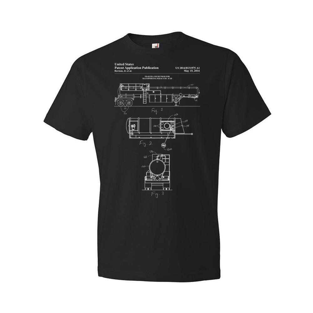 Code 412 Tank Trailer Patent Shirt S