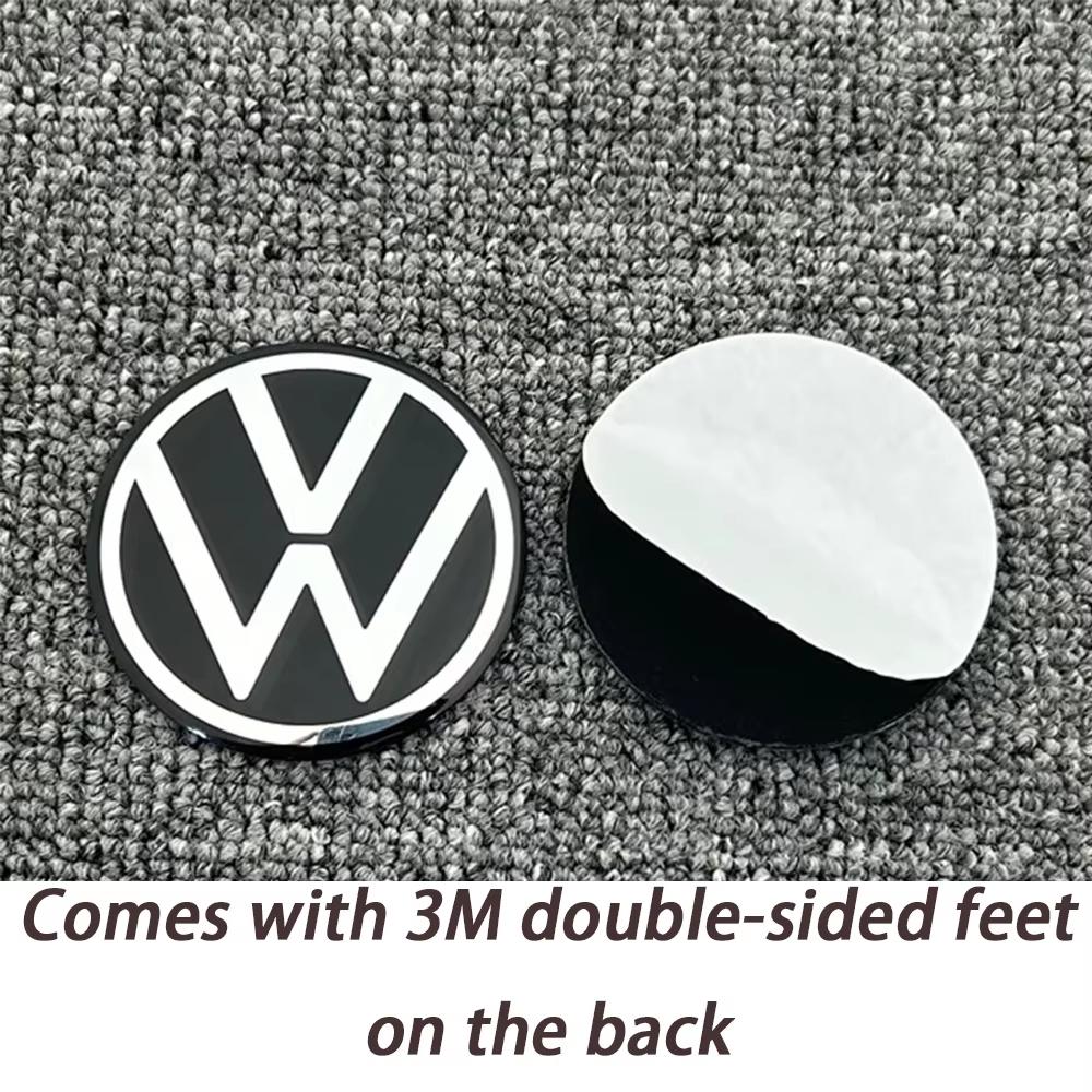 4 Pack 3D 56/60/65mm for Volkswagen GTI Polo Golf 4 5 6 7 Passat m1 Wheel Sticker Center Hub Cap Logo Badge Decal