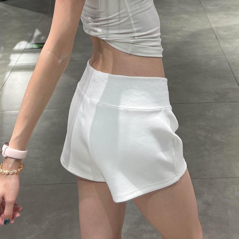 Women s Black Slimming A-line Cycling Shorts - Summer 2026 Spicy Yoga & Casual Wear XL