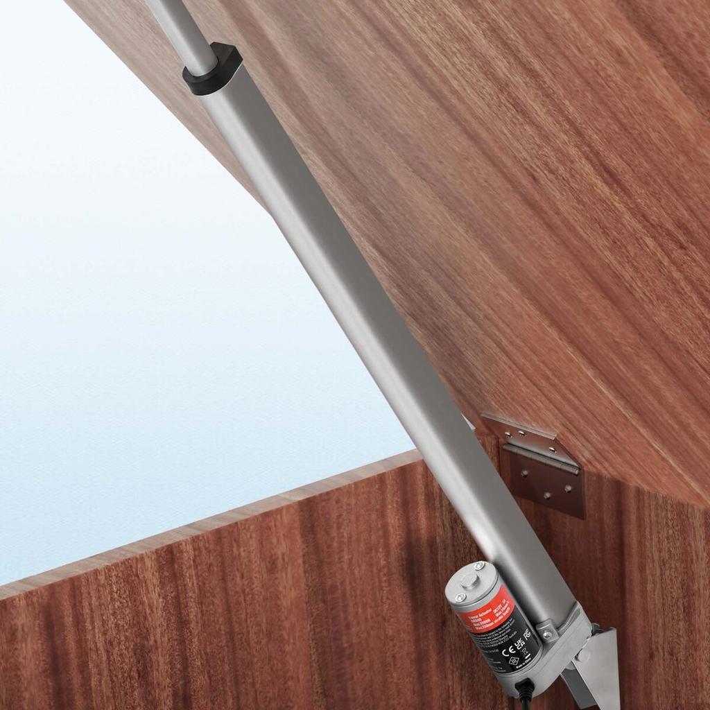 Linear Actuator 12V 18 Inch High Load 330lbs/1500N 0.19"/s IP54 Protection