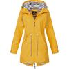 Women's Autumn High Collar Simple Solid Waisted Punching Jacket Zipper Windproof Outdoor Mountaineering Clothing