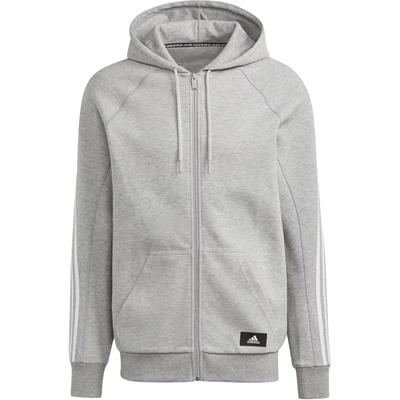 3-Streifen Kapuzen-Sport-Reißverschluss-Strick-Sweatshirt Herren Sweatshirts GL5679