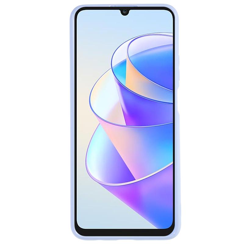 

For Honor X7a 5G Thin Matte TPU Phone Case Soft Back Protective Cover Light Purple
