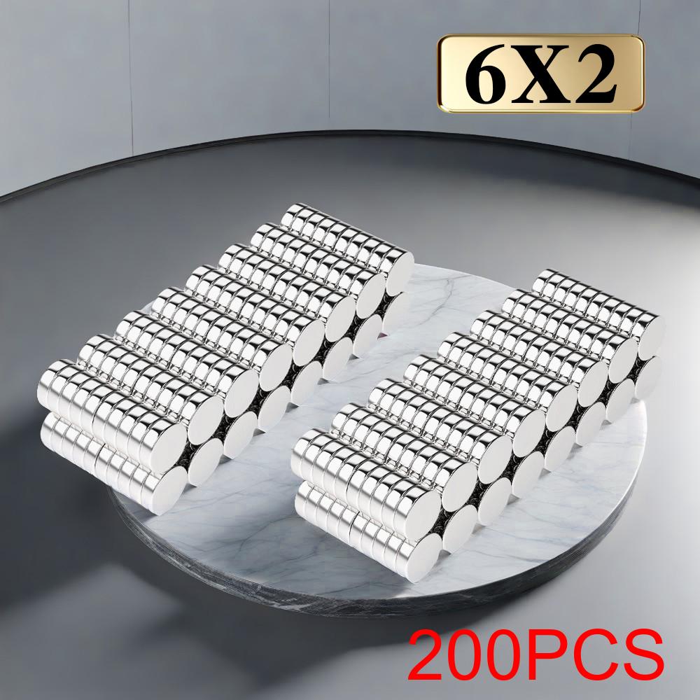 6x2mm imans Refrigerator magnets for DIY Office Whiteboard Workshop Suitable Tools Home Workplace