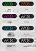 RGB LED Digital Wall Clock - Large Screen, Color Changing, Multifunctional for Living Room