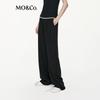 MO&Co. Women's Drape Wide-Leg Trousers