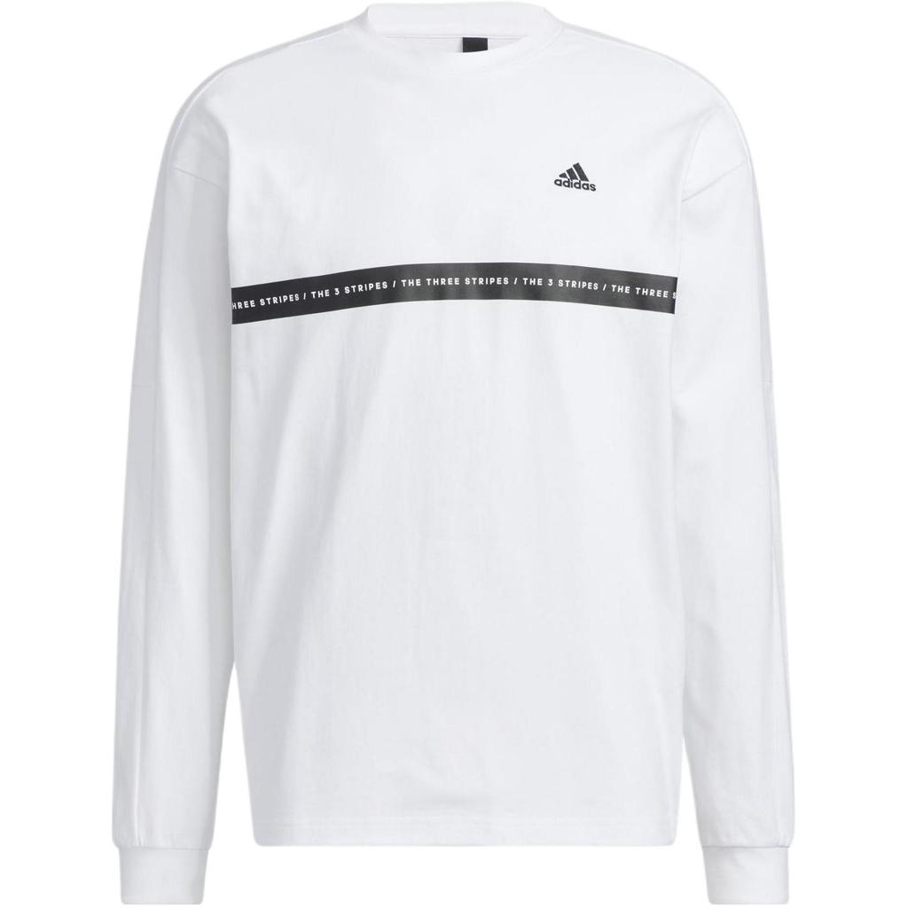Adidas Sweatshirts Unisex White Crew Neck Moderate Regular IA9452