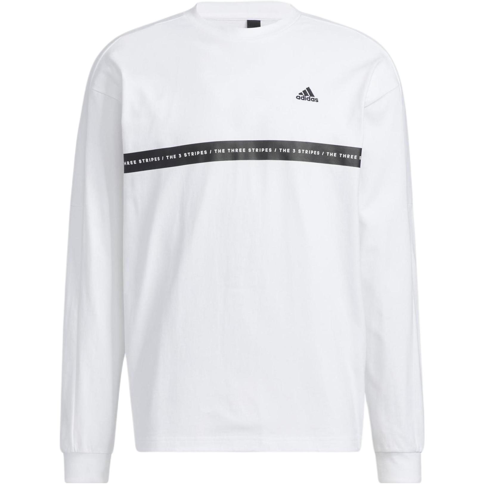Adidas Sweatshirts Unisex White Crew Neck Moderate Regular IA9452 XXL