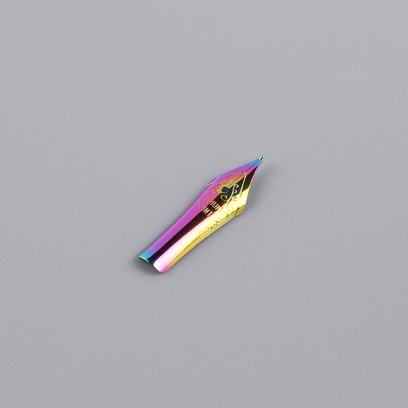 

Набір з 26 універсальних пір їв для пір яних ручок: Сліпучі EF Титан, Чорний F, Золотий M, Маленький гачкоподібний та Каліграфічний зігнутий наконечник.