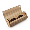 Wood Hard Glasses Case for Sunglasses and Eyeglasses Vintage Hollowed Practical Eyewear Holder Glasses Box Easy to Carry