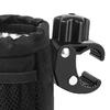 Insulated Oxford Fabric Cup Holder with Drain Clip for Bike Boat ATV Water-Resistant Drink Holder for Outdoor Adventures