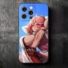 Genshin Impact Yae Miko Soft Phone Case for iPhone 16 16E 17 Air 15 Pro Max 14 Plus 13 Mini 11 12 7 Black Cover Back Shell