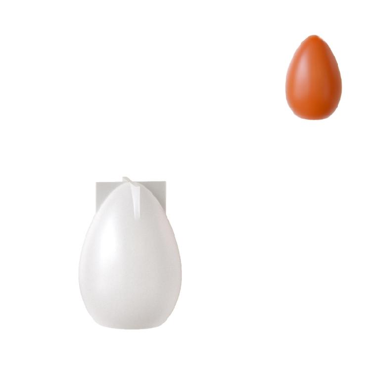 

Sturdy Silicone Eggs Shaped Candle Mould Ideal For Making Festival Scented Candle