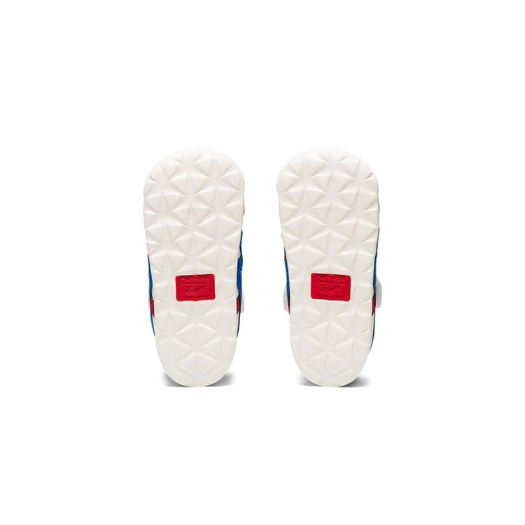ONITSUKA TIGER MEXICO 66 Athleisure Slip Resistant Cushioning Breathable Low Top Toddler Shoes Blue Red White 1184A074-100