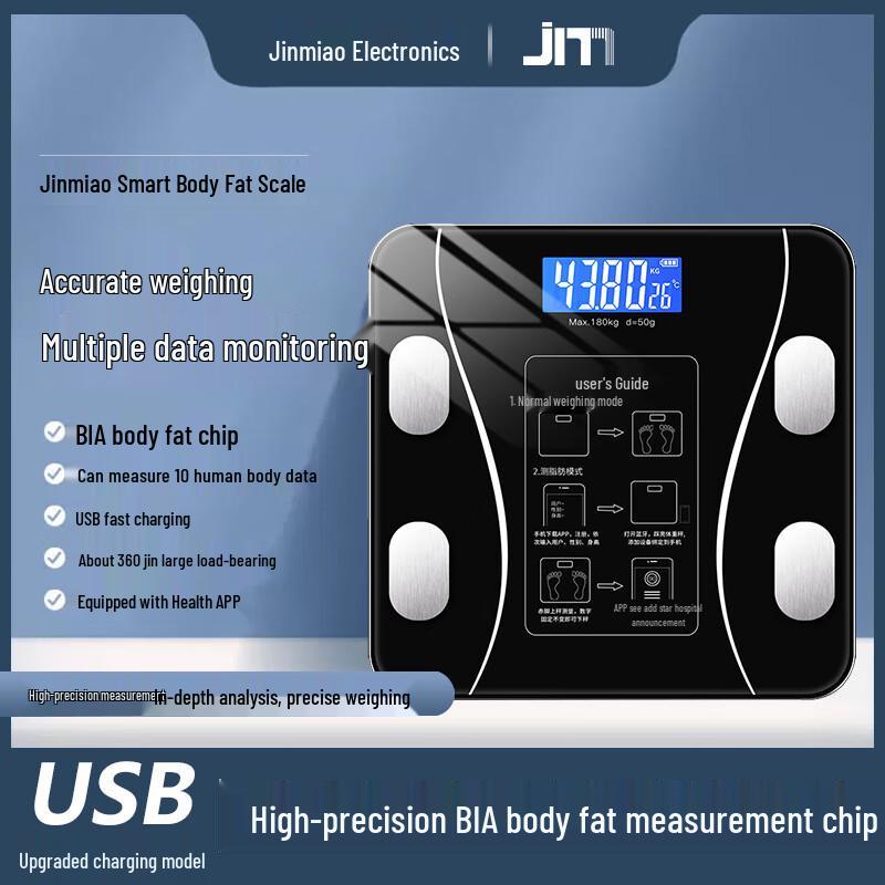 JINMIAO Smart Bluetooth Body Fat Scale