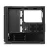 Sharkoon V1000W RGB Micro Tower PC Case, Micro-ATXMini-ITX Compatible, Features 3 X 120mm ARGB Fans, 1 X 5.25-inch Bay, Tempered Glass Side Panel,