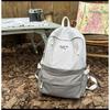 Female Solid Color Light High School Students' New Simple Backpack Ins Mori Girl Treasure Backpack