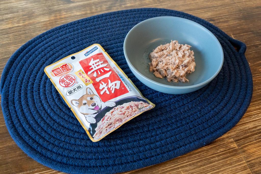 Hagoromo Dog Food In Unique Pouch for Dogs Tuna 60x12 Pieces (Made Japan) (Bulk Purchase)