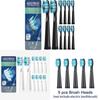 Electric Toothbrush Heads Set With Replacement Tips For Fairywill Fw-507/508/551/917/959 Series Oral Care