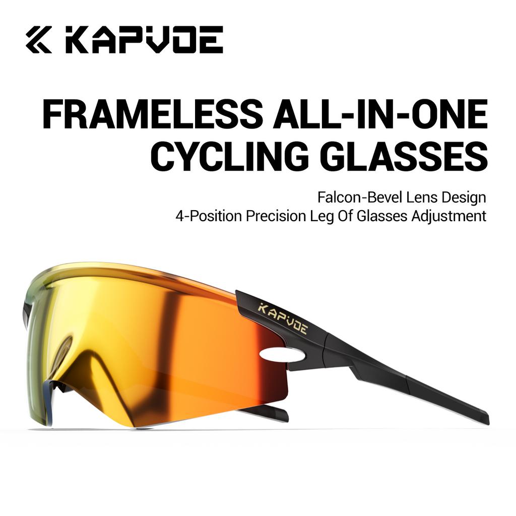Kapvoe New Hiking Eyewear Photochromic Sports Sunglasses Road Bike Mountain Bicycle Glasses Goggle Man Women Cycling Glasses