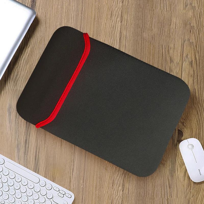 Laptop inner bag with diving material SBR double-sided black red 11 12 13 14 15 15.6 17 inch computer bag