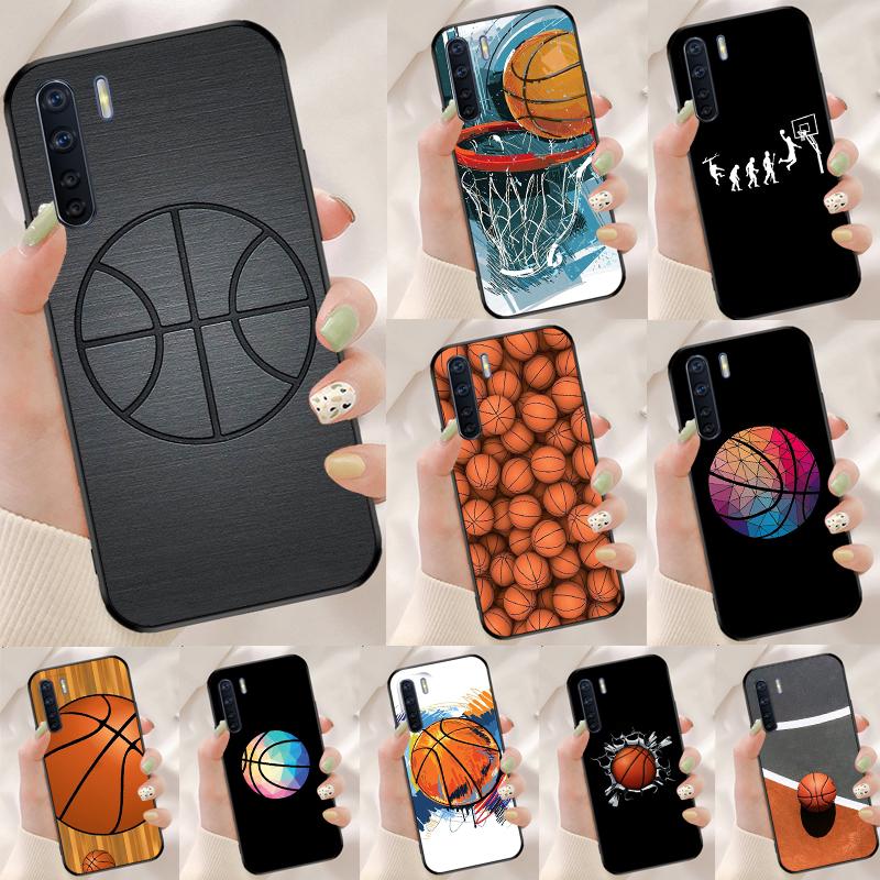 Basketball Ball Case For Oppo A94 A74 A54 A18 A38 A58 A78 A98 A40 A60 A80 A16 A76 A96 A15 A17 A77 A57S Cover