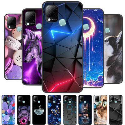 Pro Infinix Hot 10T Pouzdro Kryt na telefon Měkký silikonový TPU zadní kryty pro Infinix Hot 10S NFC Pouzdro X689 Coques Hot10T Hot10S Fundas