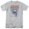 Jaws Comic Splash T Shirt Licensed Shark Movie Retro Tee Classic New Sport Grey