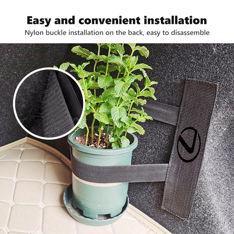 For Lexus Car Back Rear Trunk Storage Mesh Fixed Straps Storage Net Seat Back Fixing Bag F SPORT ES RX NX LS UX LM LX GX LC RZ