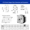 Two-Phase Stepper Motor for Textile Machinery, Screw Machine, Miniature DC High Torque Motor