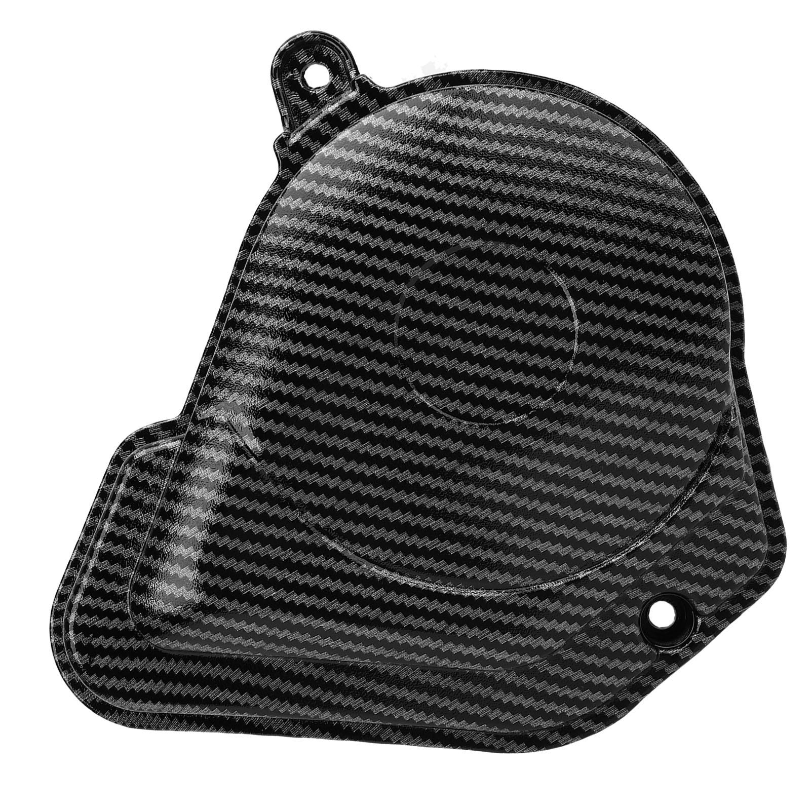 

Motorcycle Engine Clutch Cover Carbon Fiber Style Heat Proof Motorcycle Engine Protective Cover Replacement for Talaria