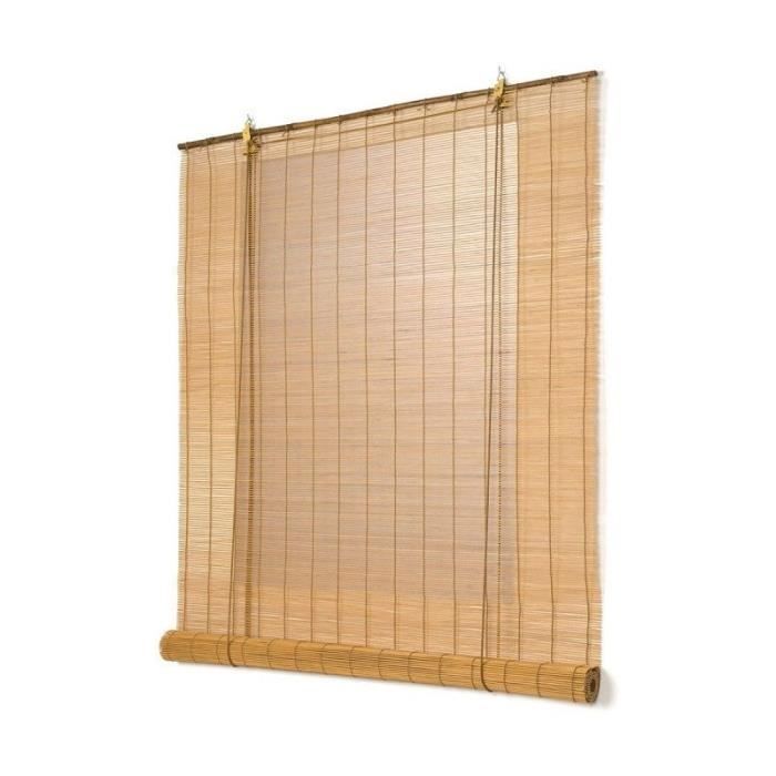 Store à enrouleur - LANA DECO - Stor Planet - Bambou - Mangue - 150 x 175 cm