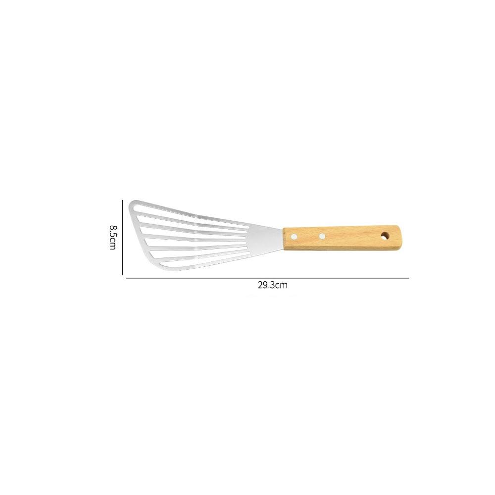 Stainless Steel Fish Spatula Non-Stick Slotted Turner Kitchen Cooking Utensils Kitchen Accessories