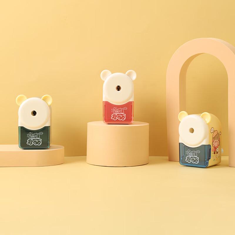 M&G Semi-Automatic Hand-Crank Pencil Sharpener for Students