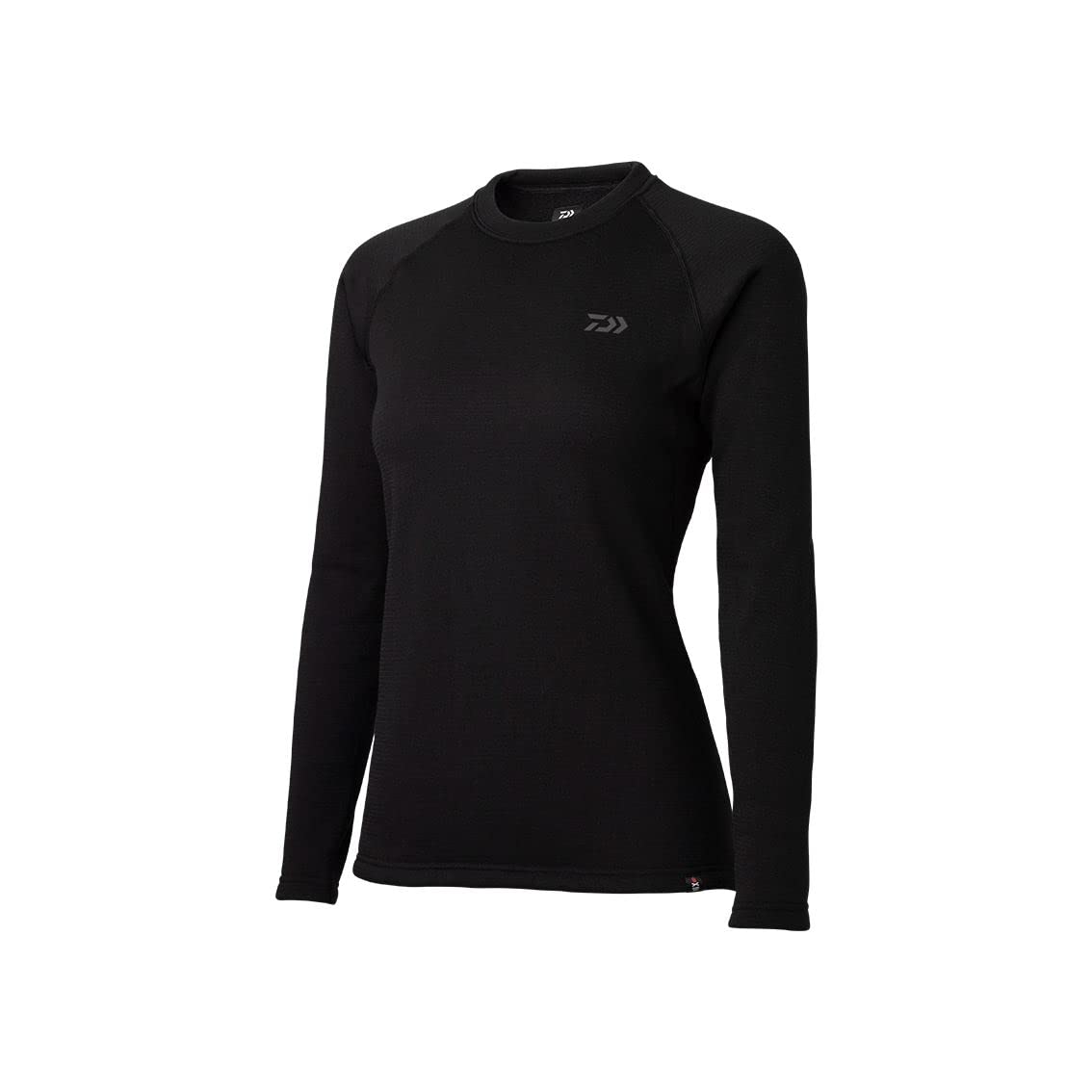 

Daiwa Danrotech Crew Neck Extra WL Undershirt, Thick, DU-3122S, Black, чёрный