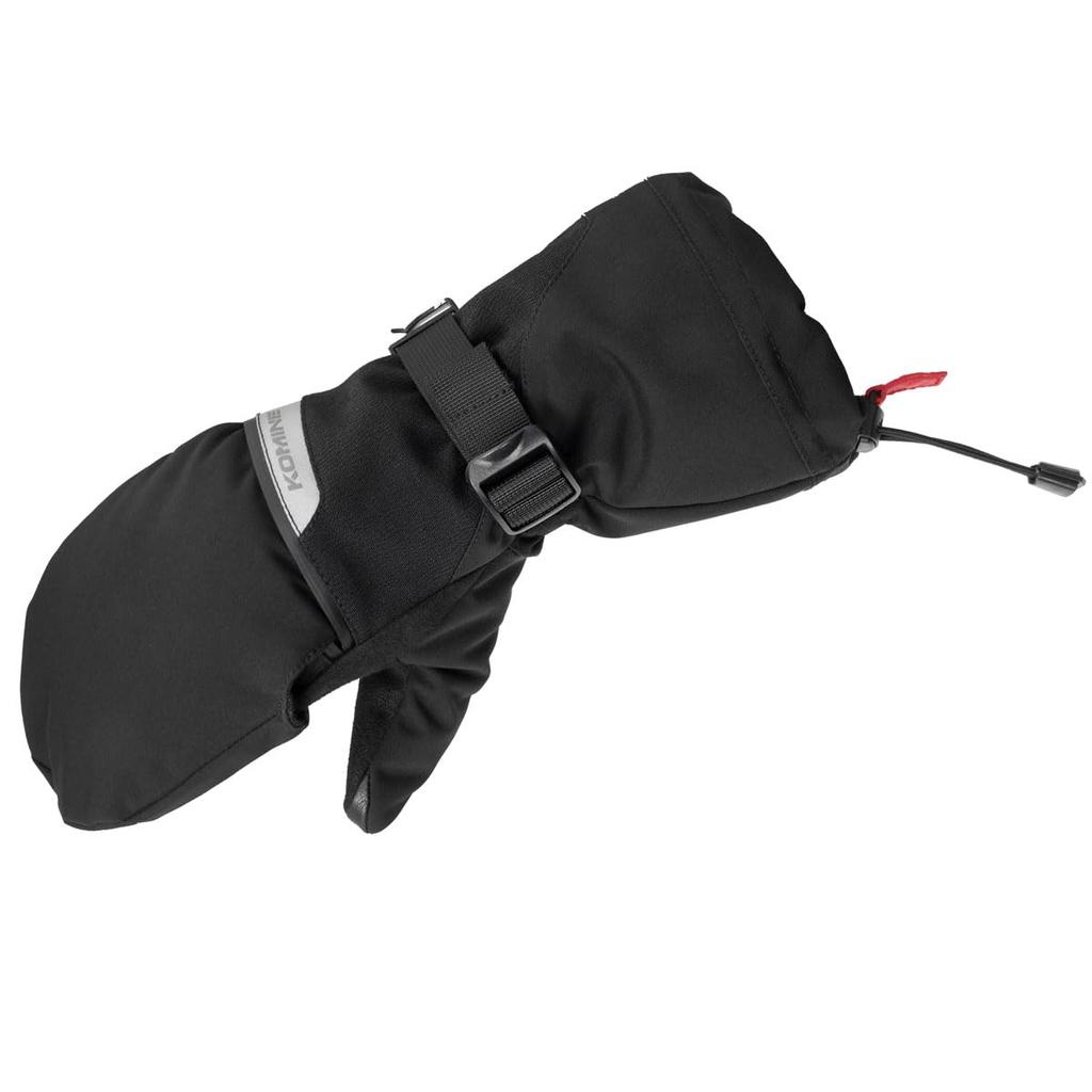 Motorcycle System Winter Long Gloves XL [Komine] Black/Red 06-845 GK-845