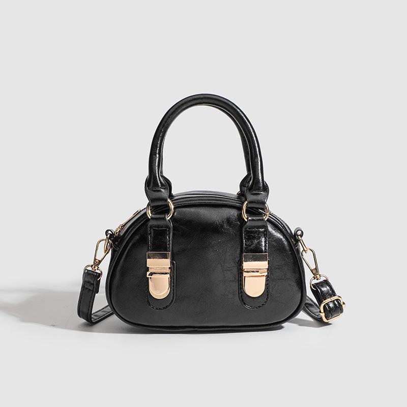 

Women s 2025 Textured Mini Chain Shell Bag - Trendy Crossbody & Shoulder Handbag