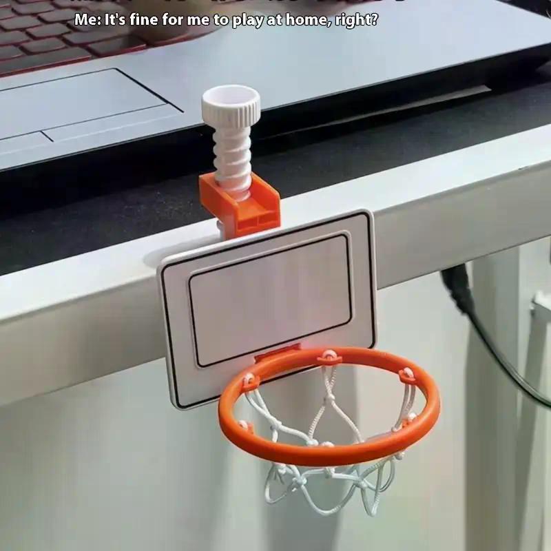 1Set Mini Desktop Basketball Game Toy Table Basketball Children's Toys Family Toys Basketball Shooting Game